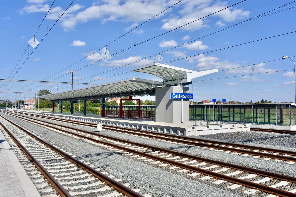Optimalizace trati Lysá nad Labem – Praha Vysočany, 2. stavba – I. část ŽST Čelákovice  - Vasútépítés