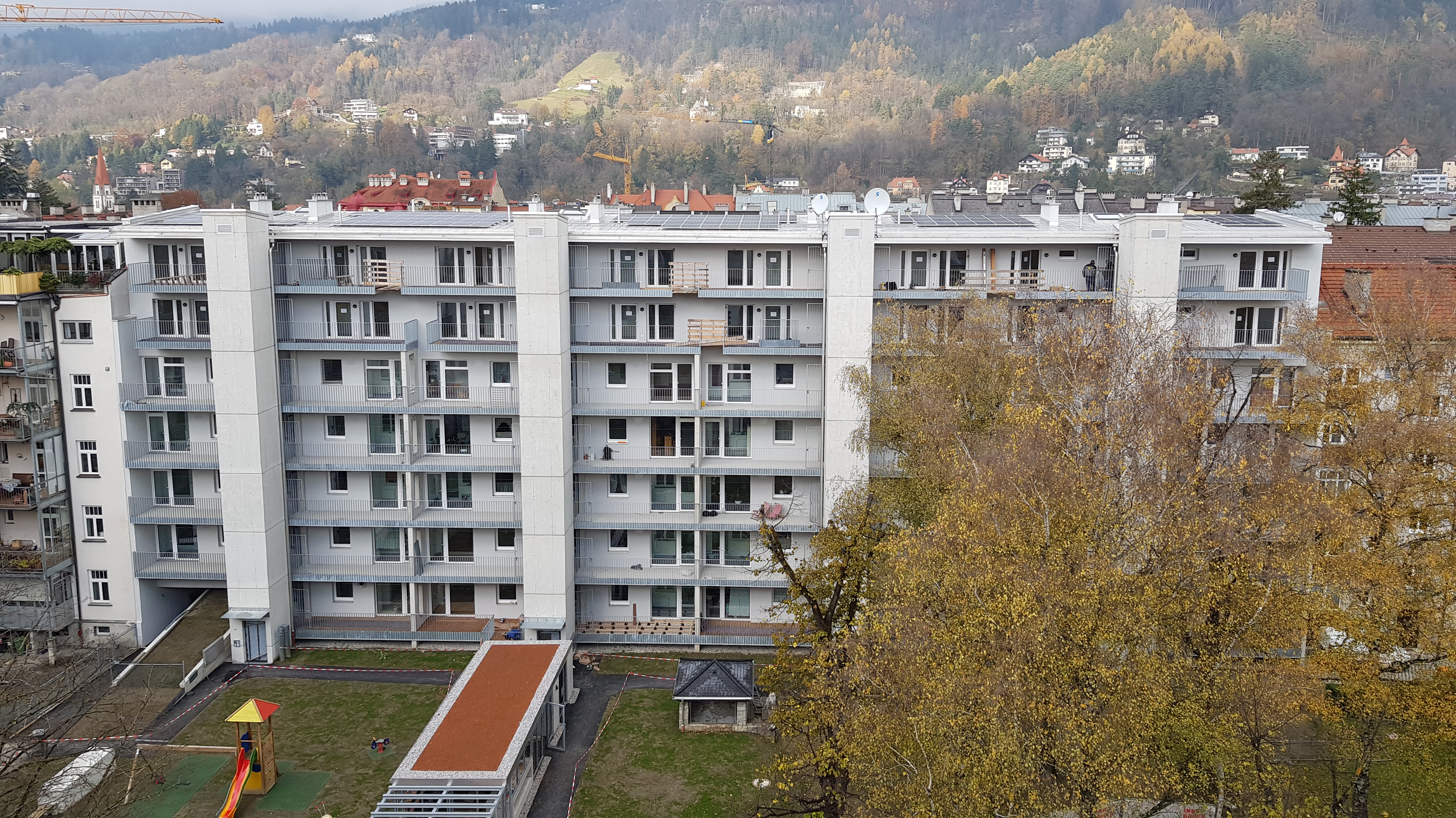 Bauvorhaben Schubertblock-Mozartstraße - Magasépítés