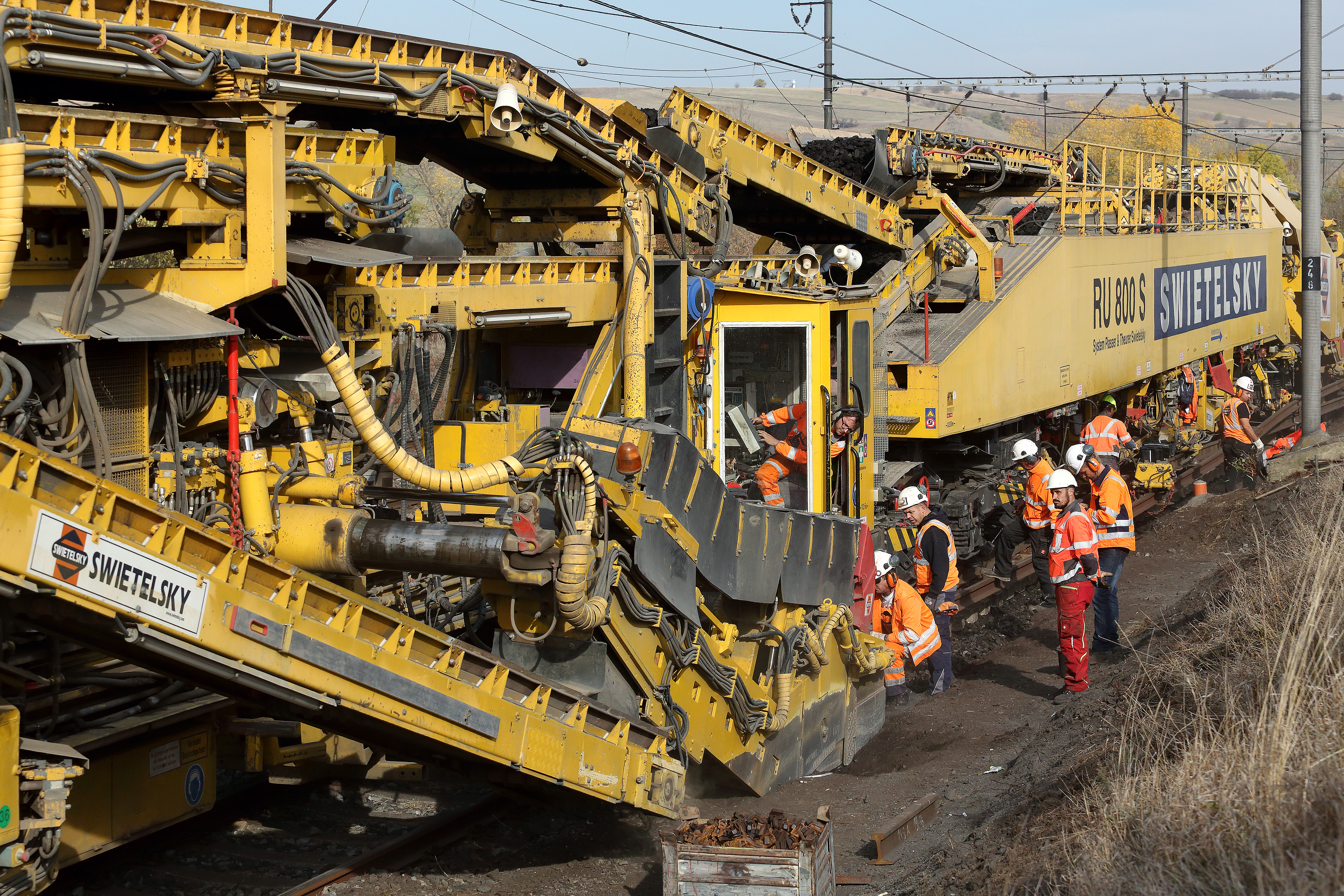 Optimalizace traťového úseku Obrnice–Čížkovice - Vasútépítés