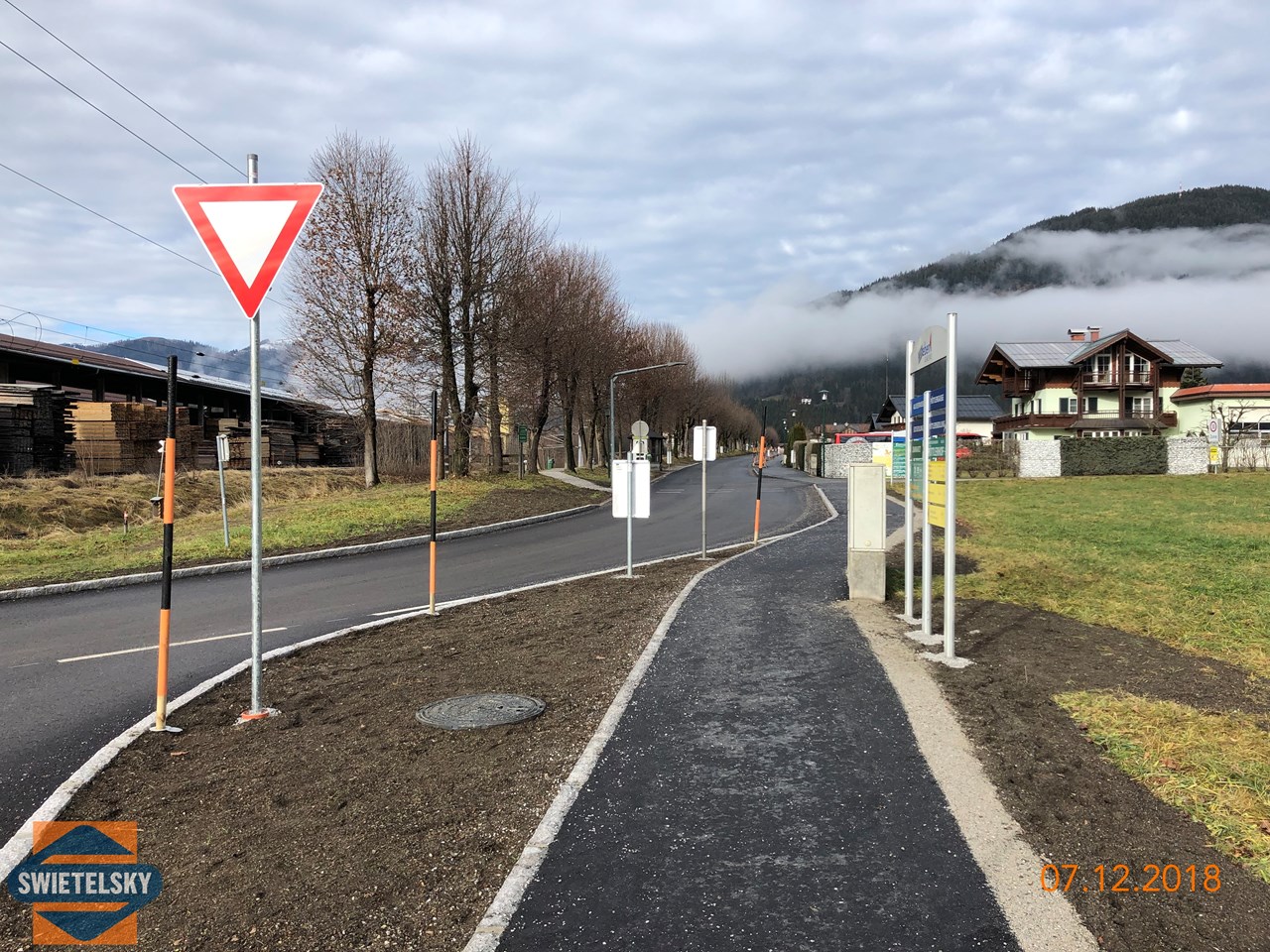 Alleestraße Eben/Pongau - Út- és hídépítés Alleestraße Eben/Pongau - Út- és hídépítés