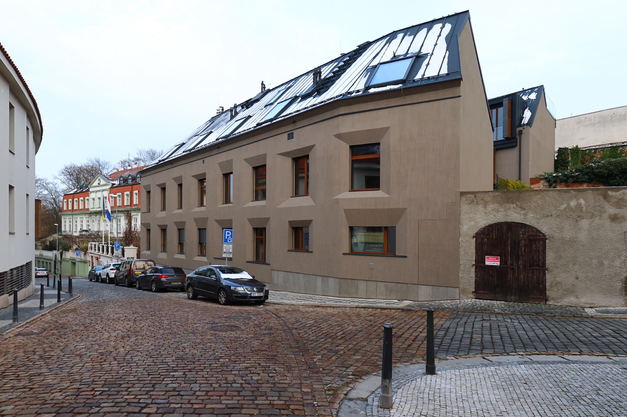 Praha – novostavba rezidence Gotthardská - Magasépítés