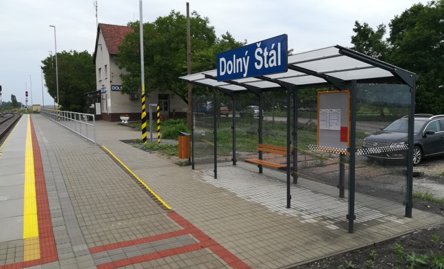 ŽST Dolný Štál, predĺženie staničných koľají - Vasútépítés