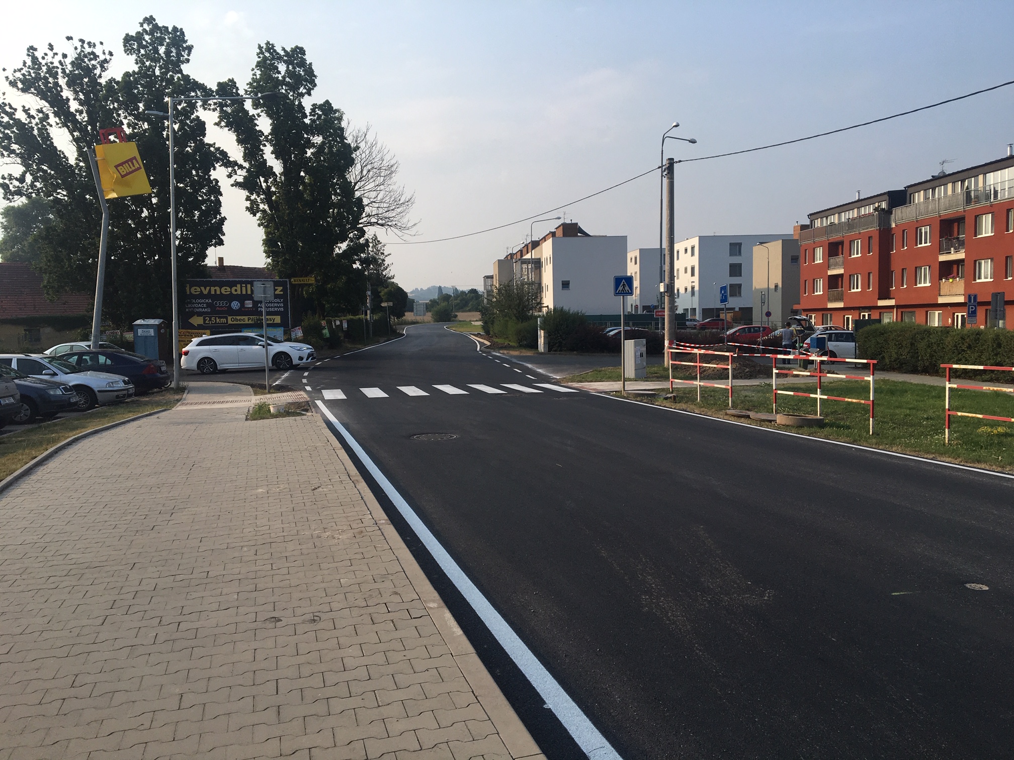Silnice II/101 – rekonstrukce průtahu obcí Úvaly - Út- és hídépítés
