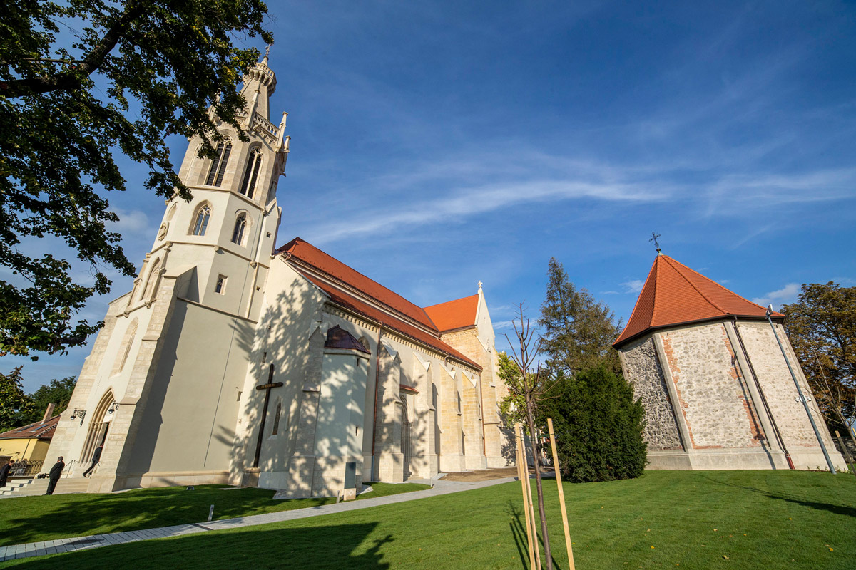 A Sankt Michael templom felújítása, Sopron - Magasépítés