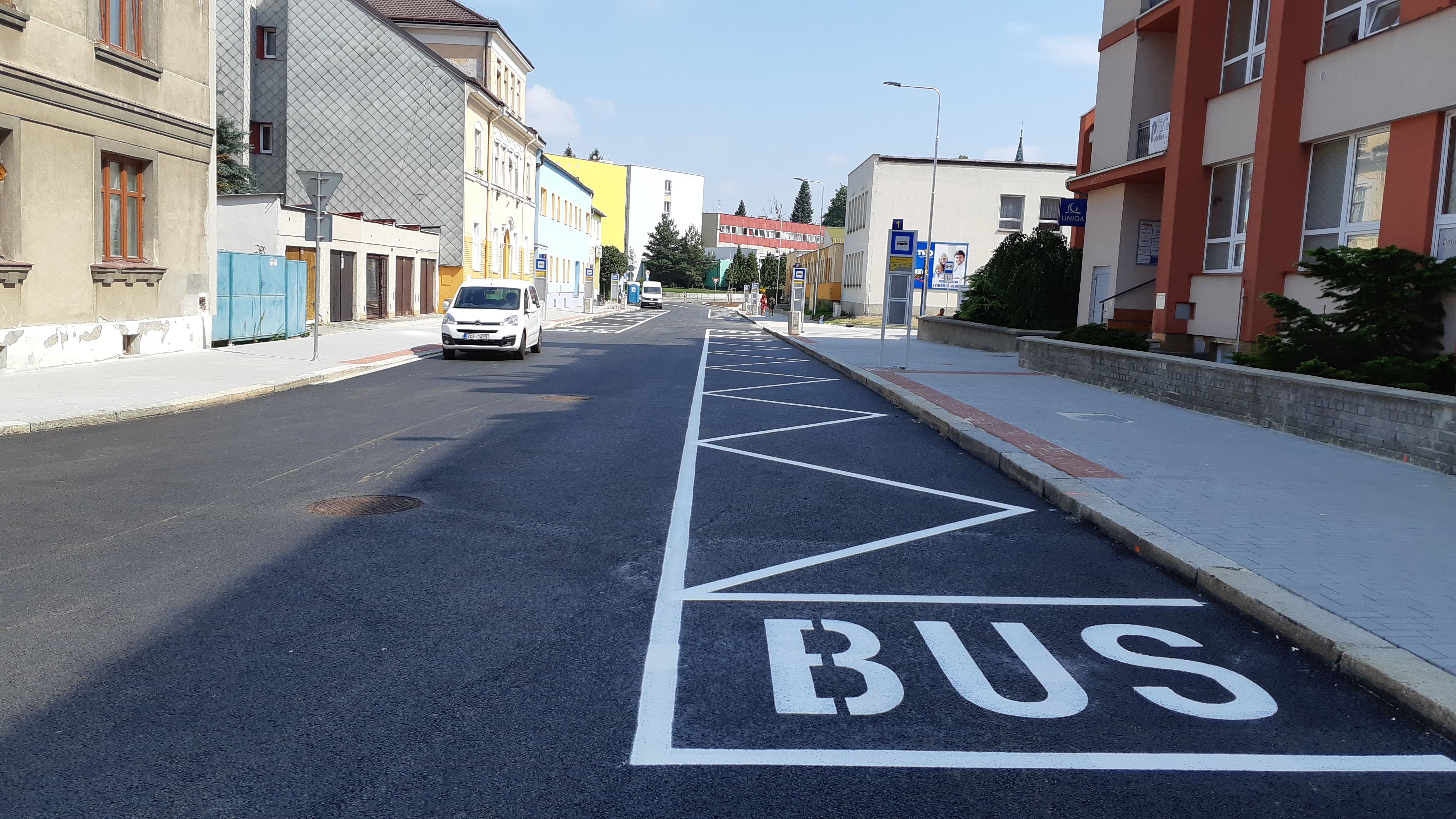 Jindřichův Hradec – rekonstrukce ul. Pravdova, terminál MHD - Út- és hídépítés