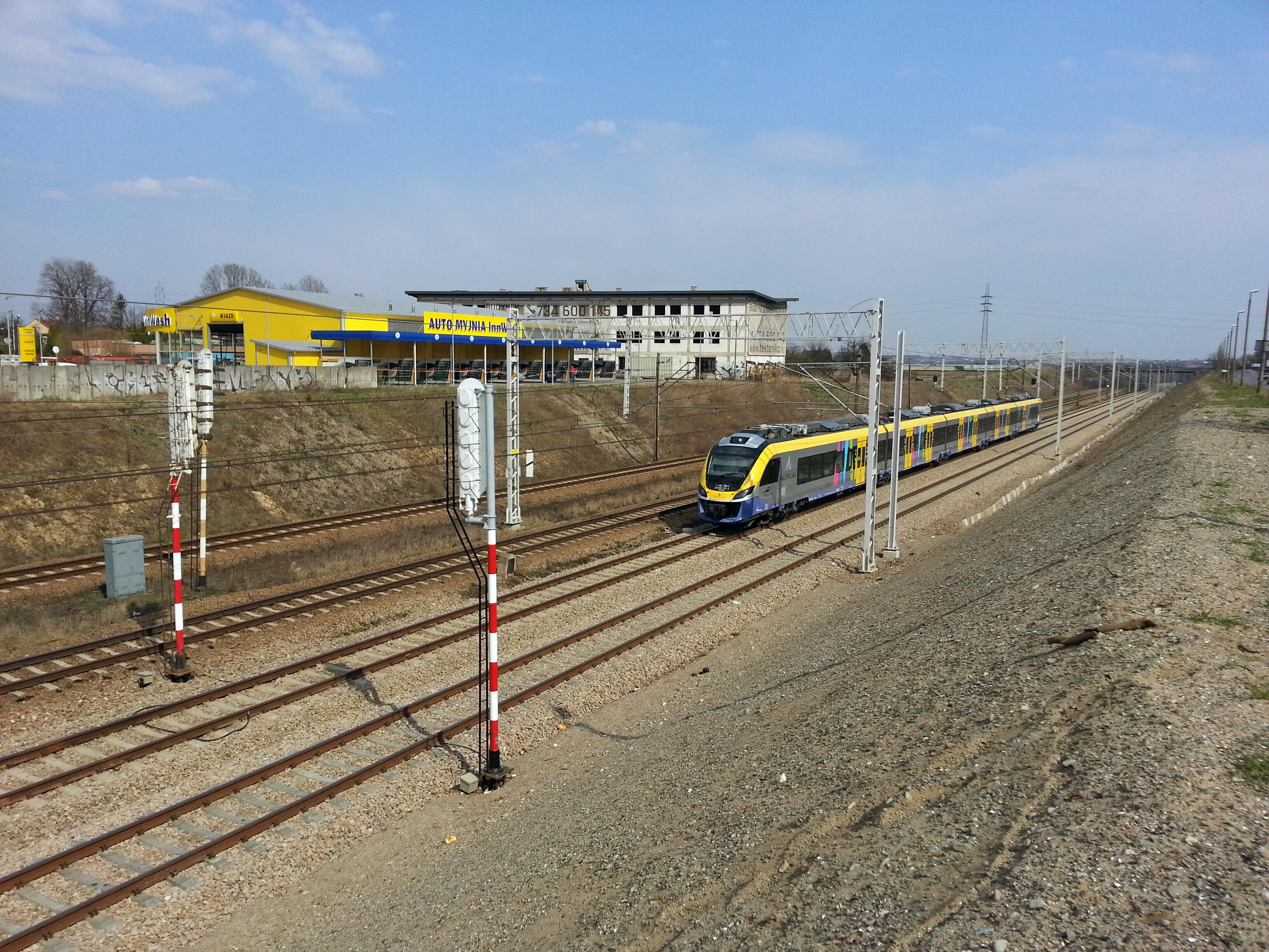 Linia 95 – odcinek Kraków Batowice – Kraków Nowa Huta - Vasútépítés