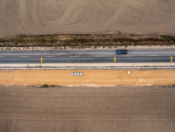 Újabb útépítési munkák a Balatonnál - HU