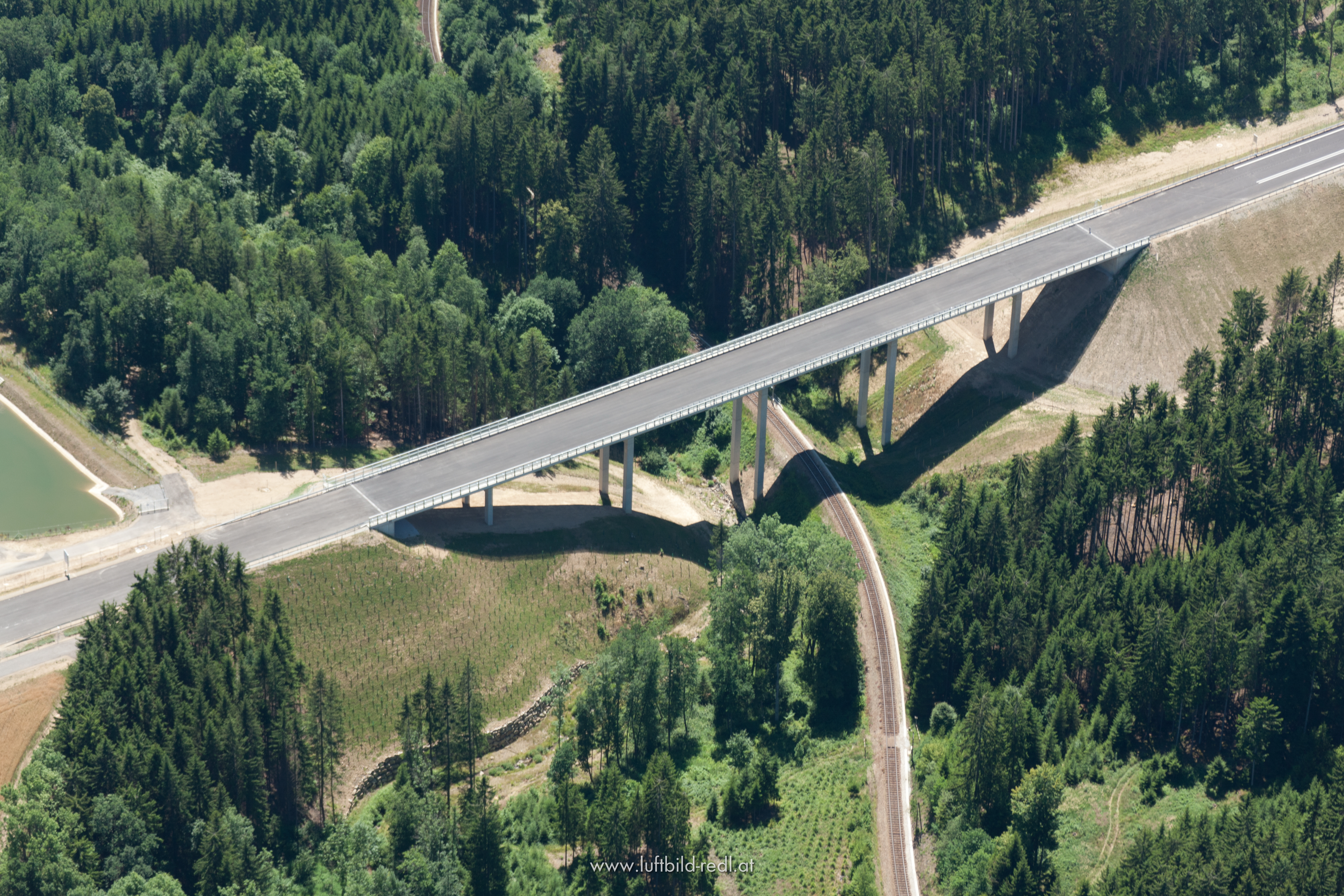 Umfahrung Zwettl - Út- és hídépítés