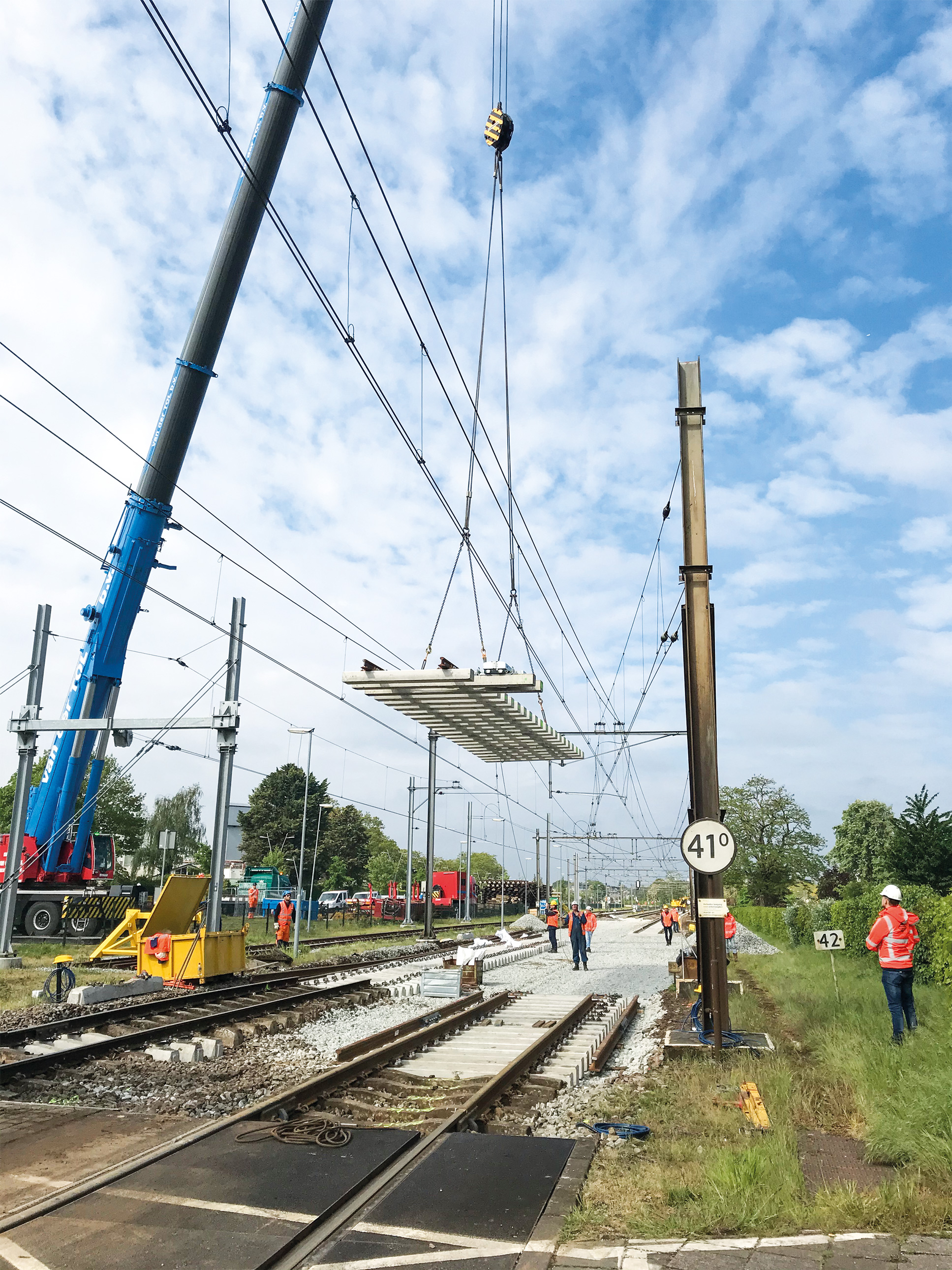 Wissel Nijmegen - 's-Hertogenbosch - Vasútépítés