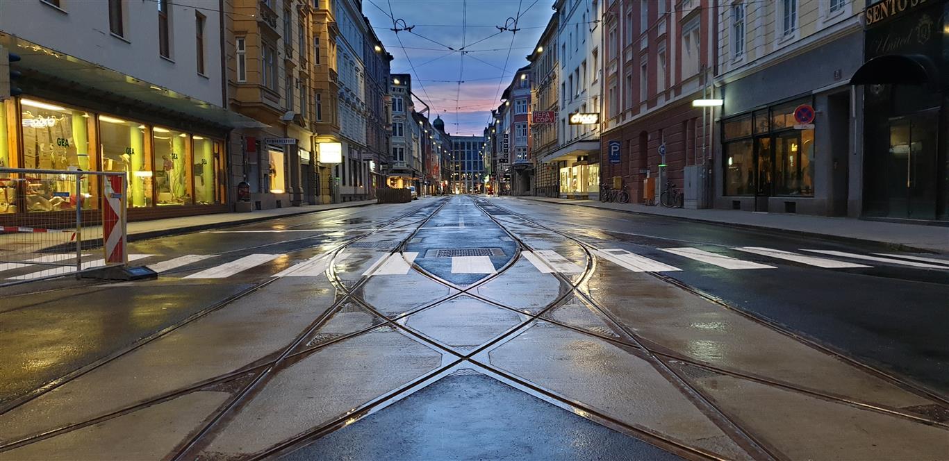 Sanierung Anichstraße/ Bürgerstraße  - Mélyépítés