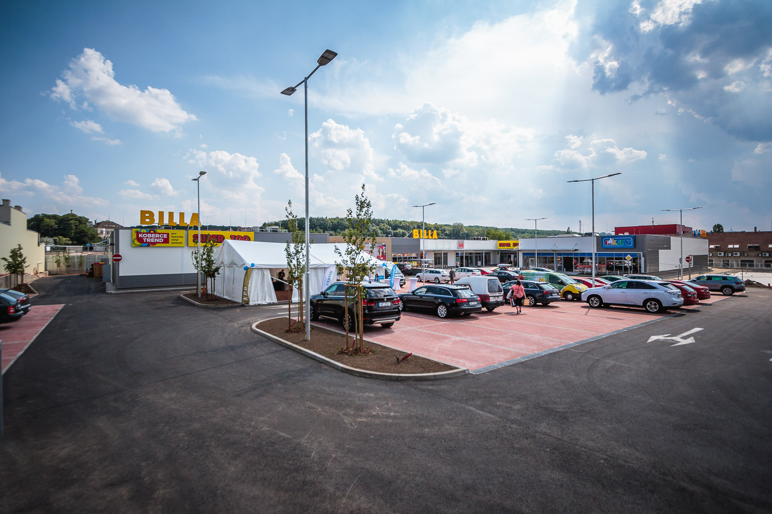 Praha 9 – Retail Park Poděbradská - Magasépítés