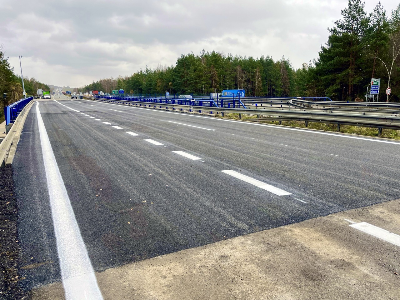 Most na D1, Jihlava-Pávov – rekonstrukce - Út- és hídépítés