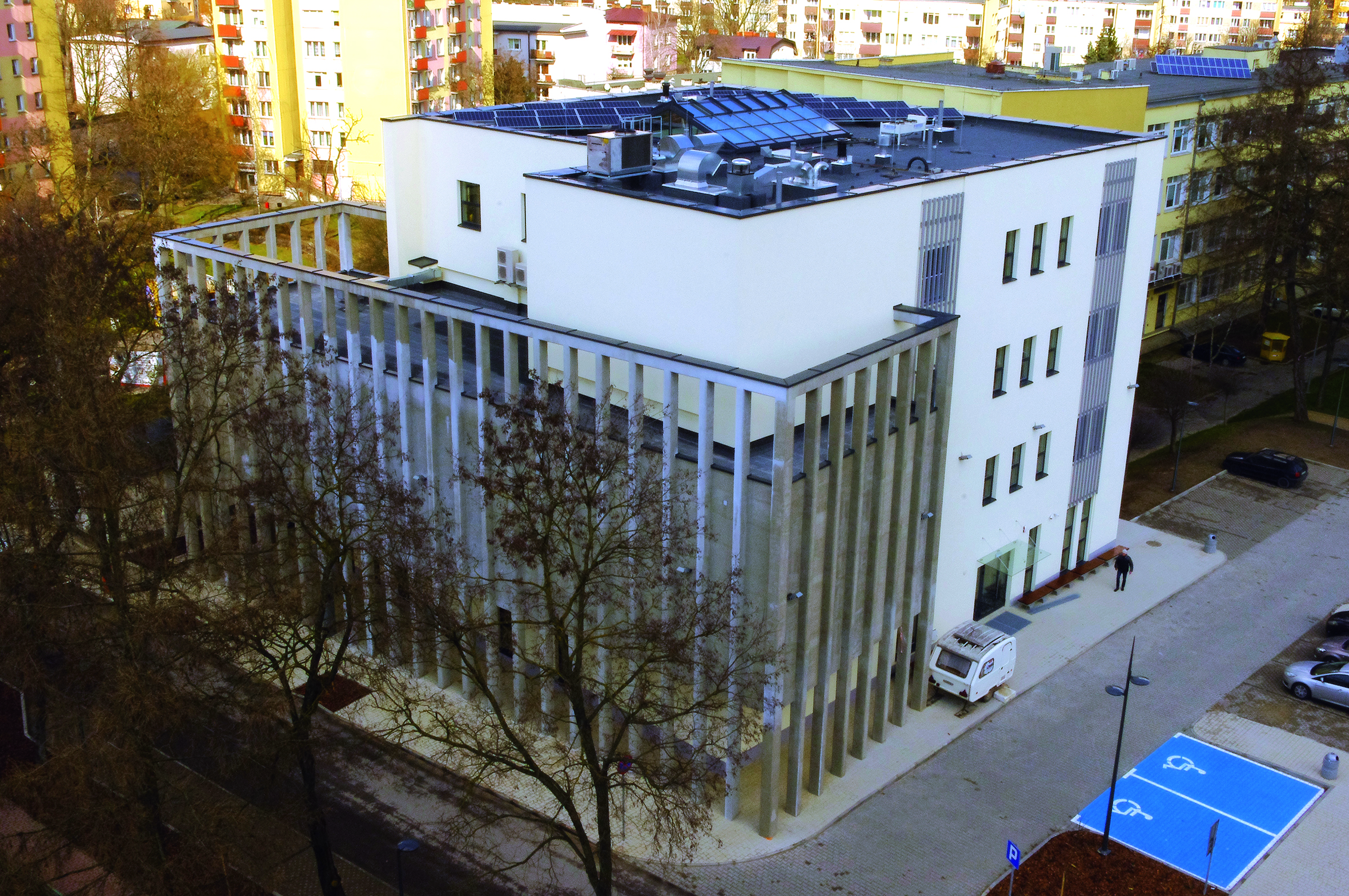 Centrum Technologii Informatycznych dla Politechniki Lubelskiej w Lublinie - Magasépítés