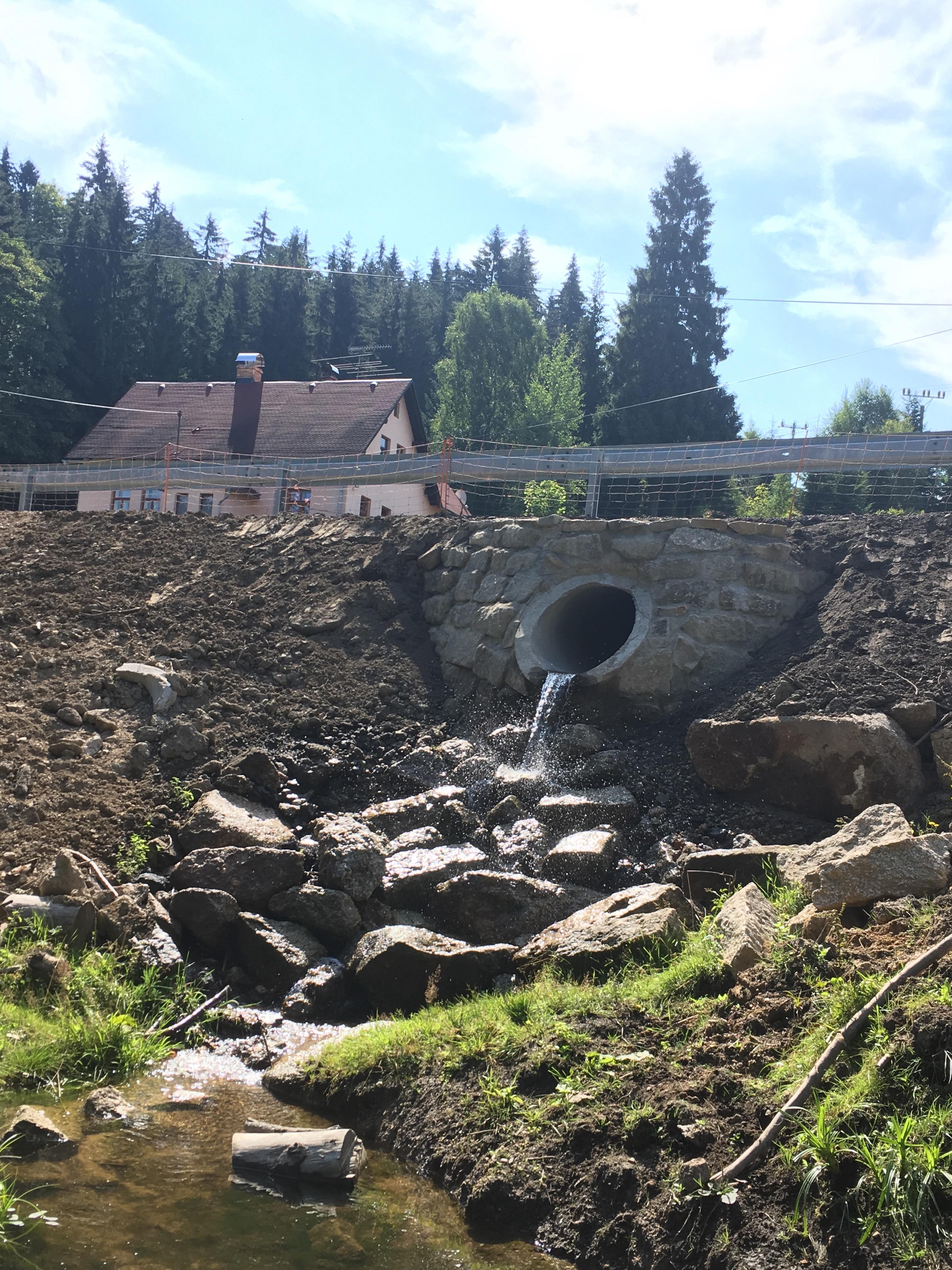 Hrabětice - Josefův Důl - Út- és hídépítés