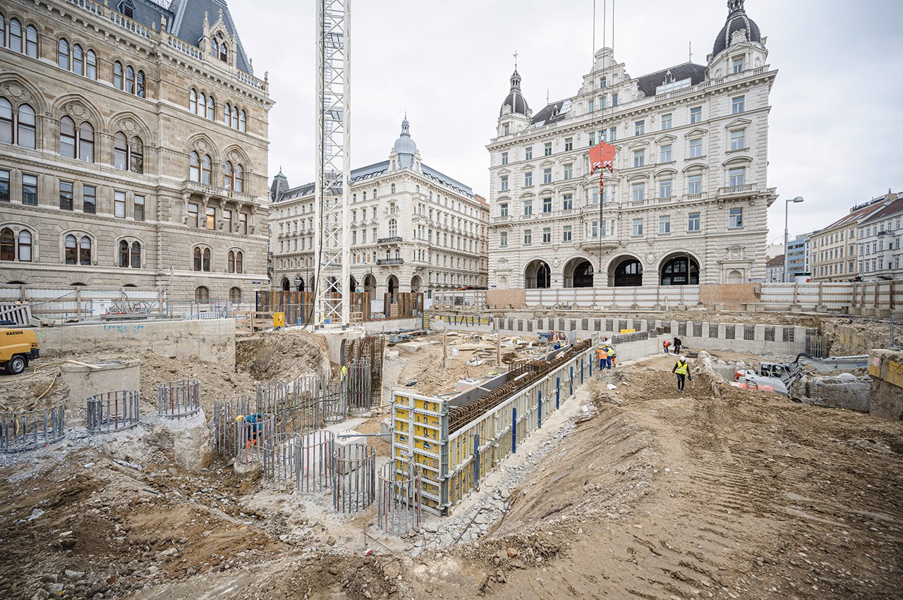 U2xU5 KONZORCIUM RATHAUSPLATZ- FRANKHPLATZ, Bécs, Ausztria 4 U2xU5 KONZORCIUM RATHAUSPLATZ- FRANKHPLATZ, Bécs, Ausztria 4