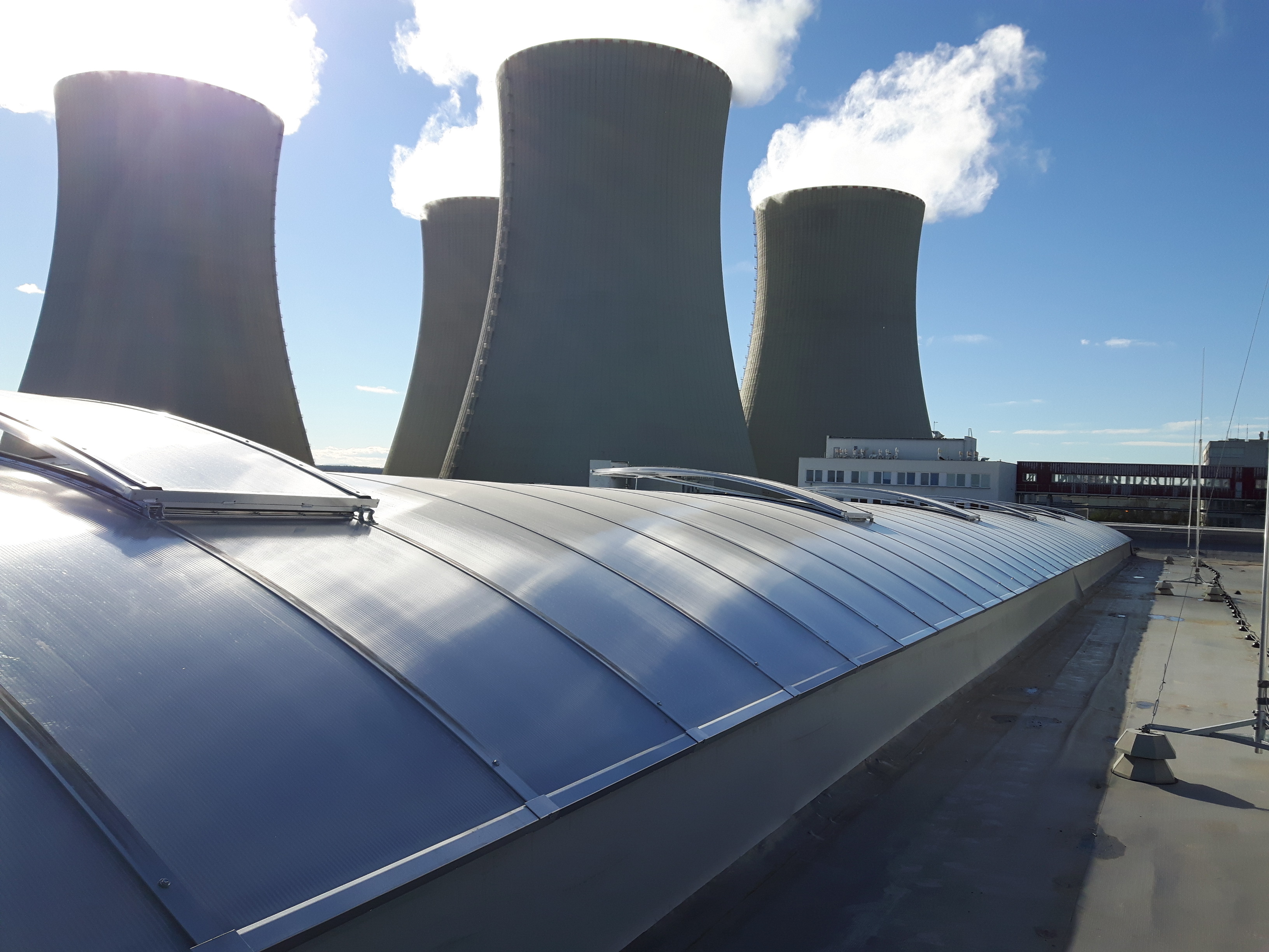 Jaderná elektrárna Temelín – revitalizace vstupní haly administrativní budovy - Magasépítés