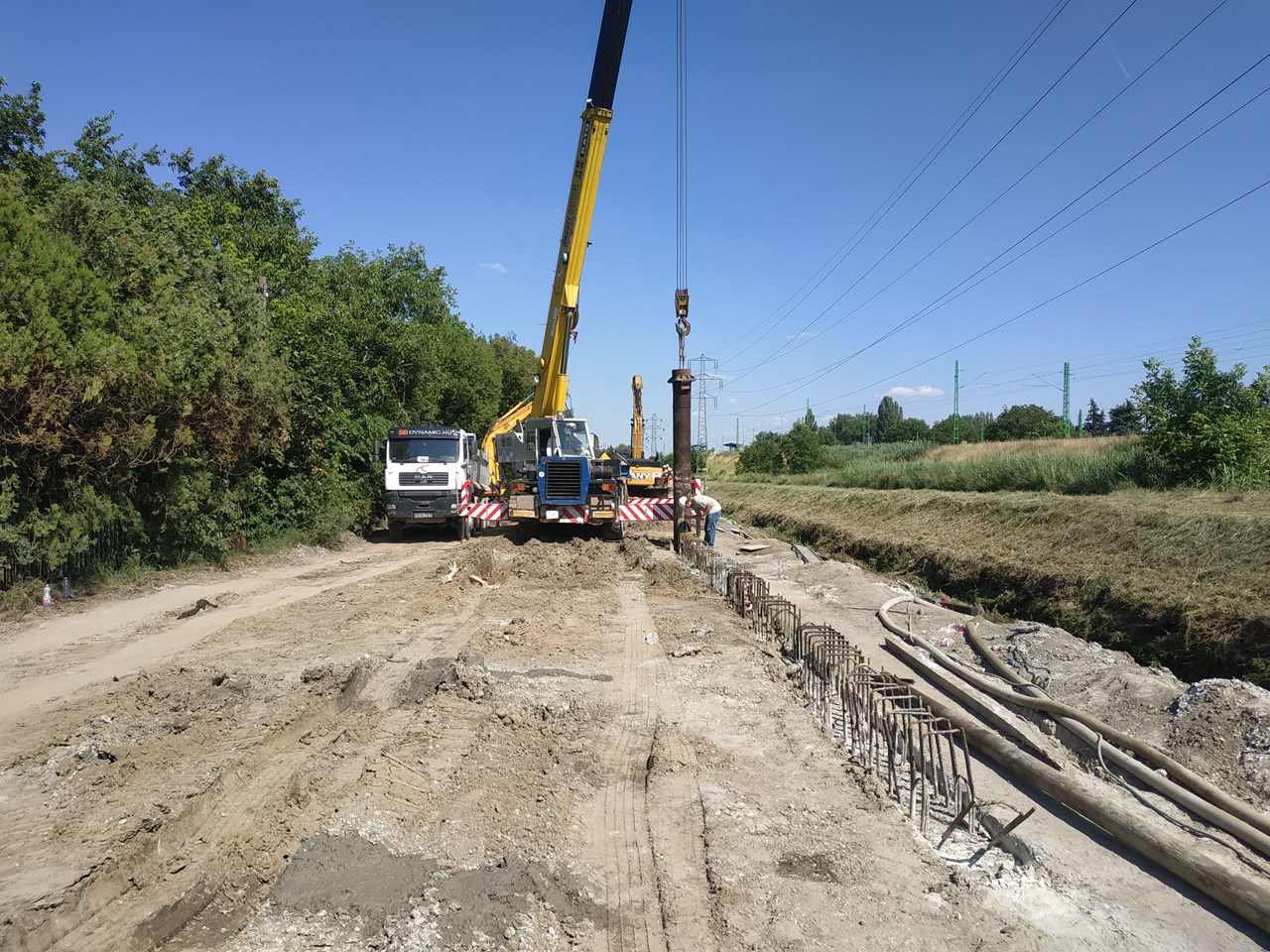 Árvízvédelmi rendszer, Budapest - Mélyépítés Árvízvédelmi rendszer, Budapest - Mélyépítés