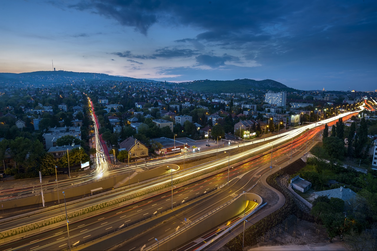 M1 - M7 bevezető szakasz  - Út- és hídépítés