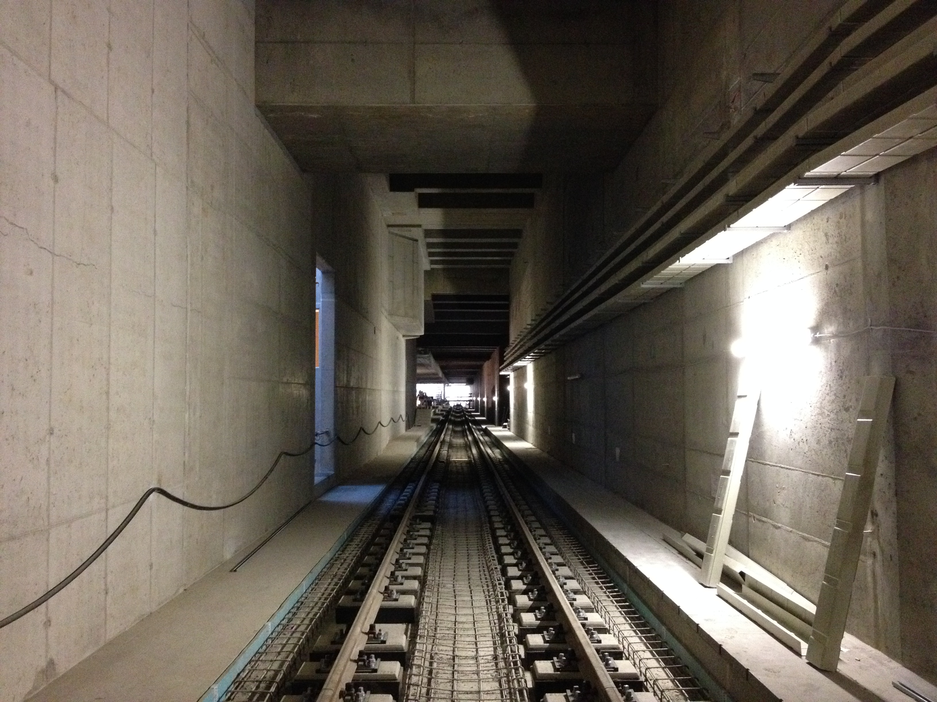 U-Bahn Wien - Baulos U1-8 Alaudagasse - Alagútépítés