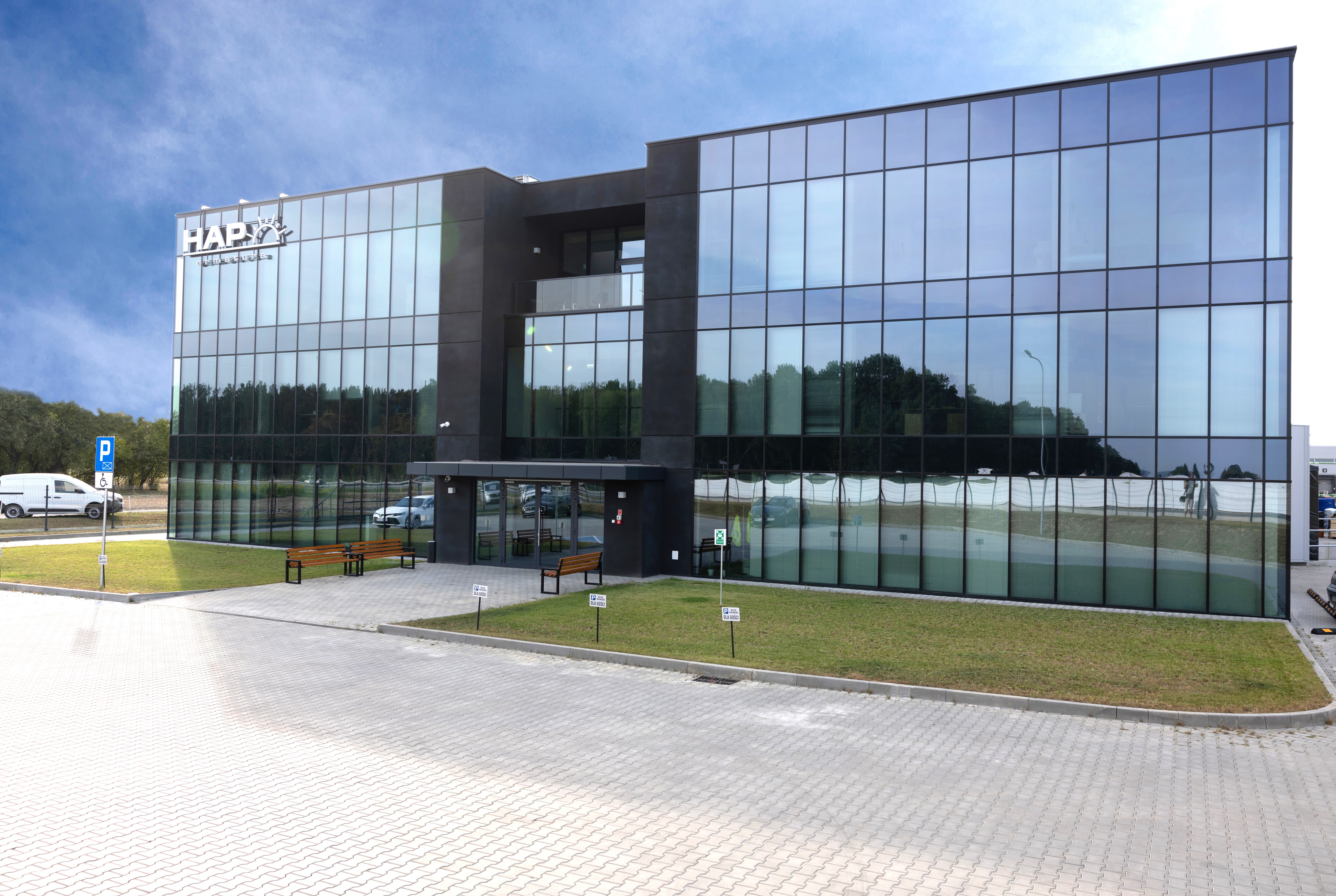 Budowa hali produkcyjno-magazynowej dla HAP Armatura Grupa SBS - Magasépítés