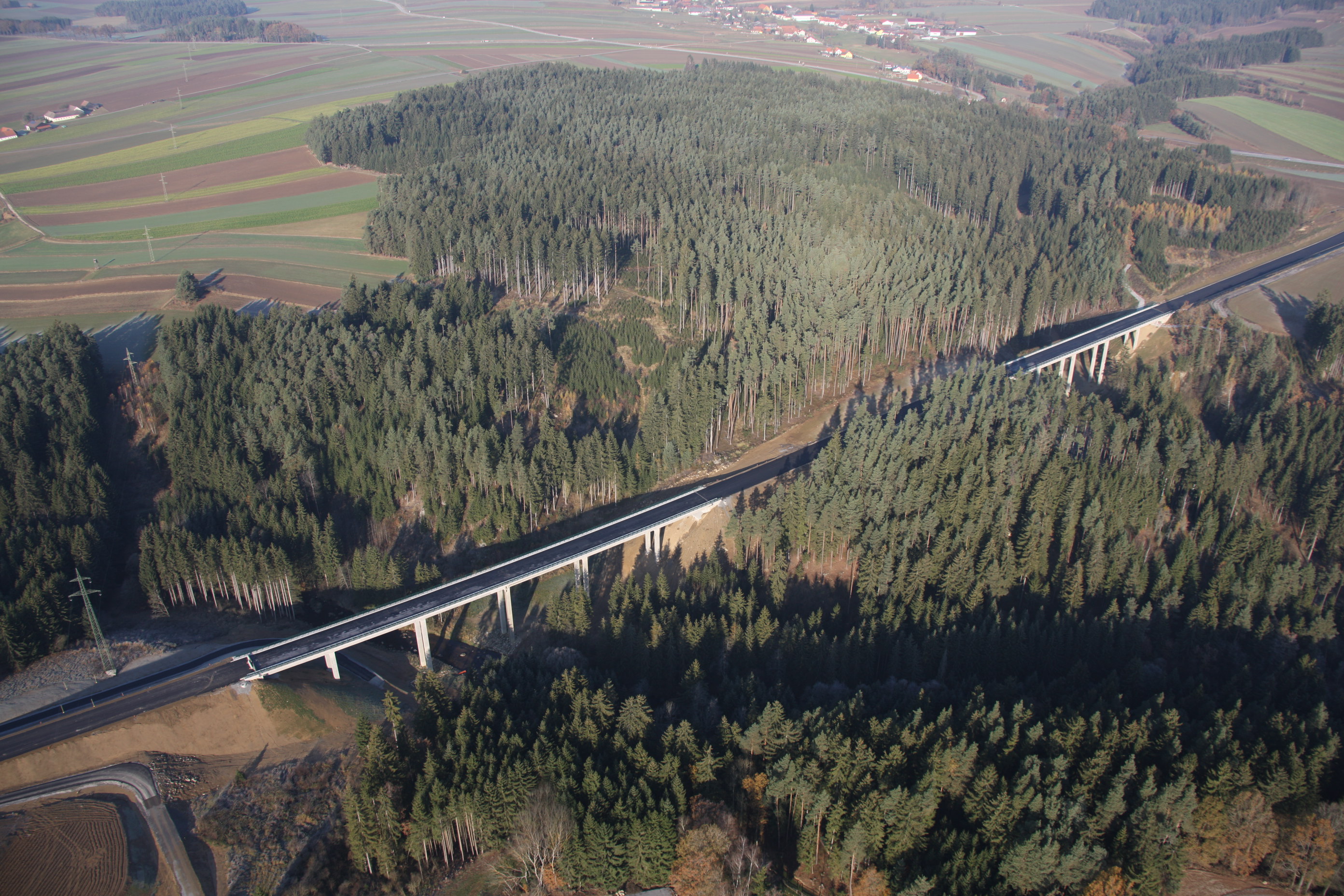 Umfahrung Zwettel - Út- és hídépítés