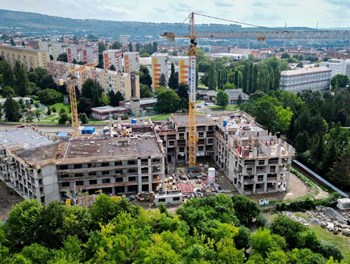 Nová brněnská dominanta Nad Arboretem už získává obrysy - CZ