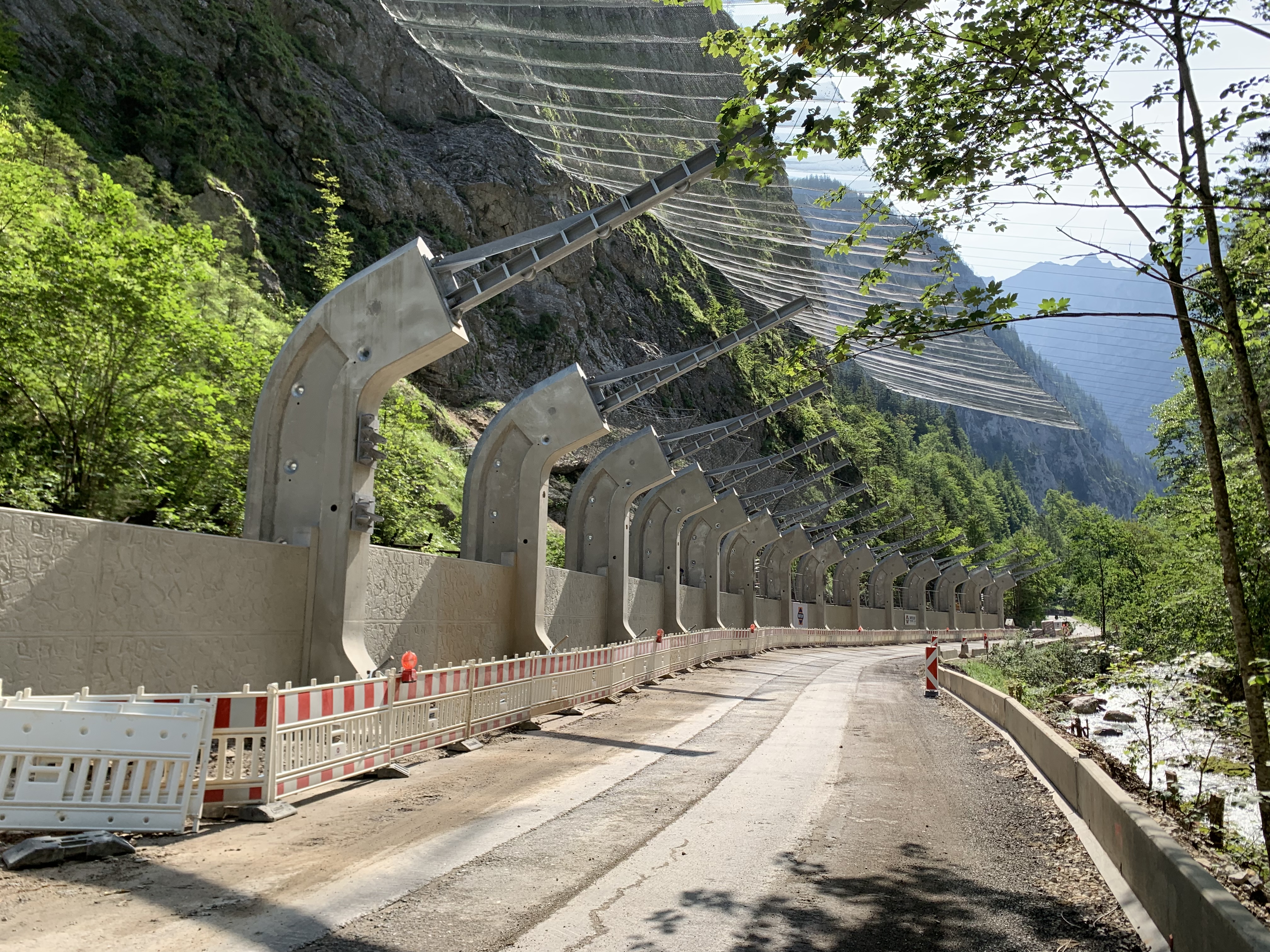 L127 Radmerstraße & Steinschlagschutz - Mélyépítés