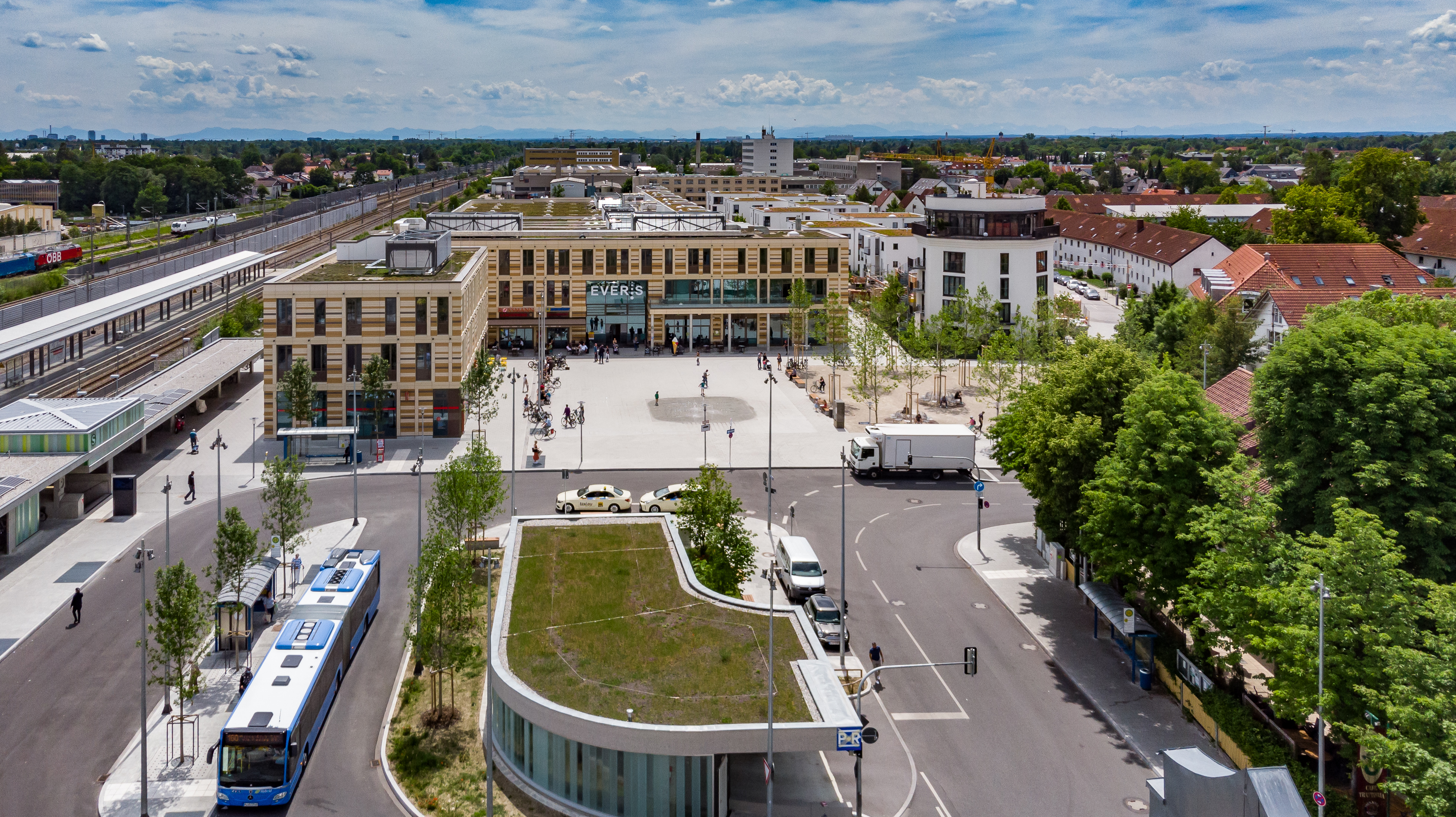 EKZ Oertelplatz - Magasépítés