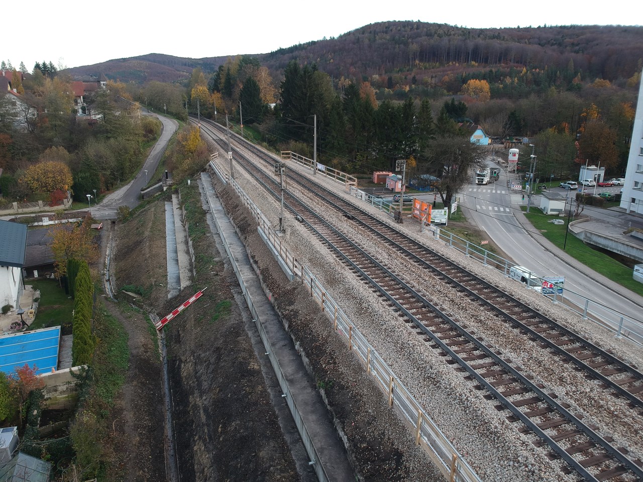 Dammsanierung, Pressbaum - Mélyépítés Dammsanierung, Pressbaum - Mélyépítés