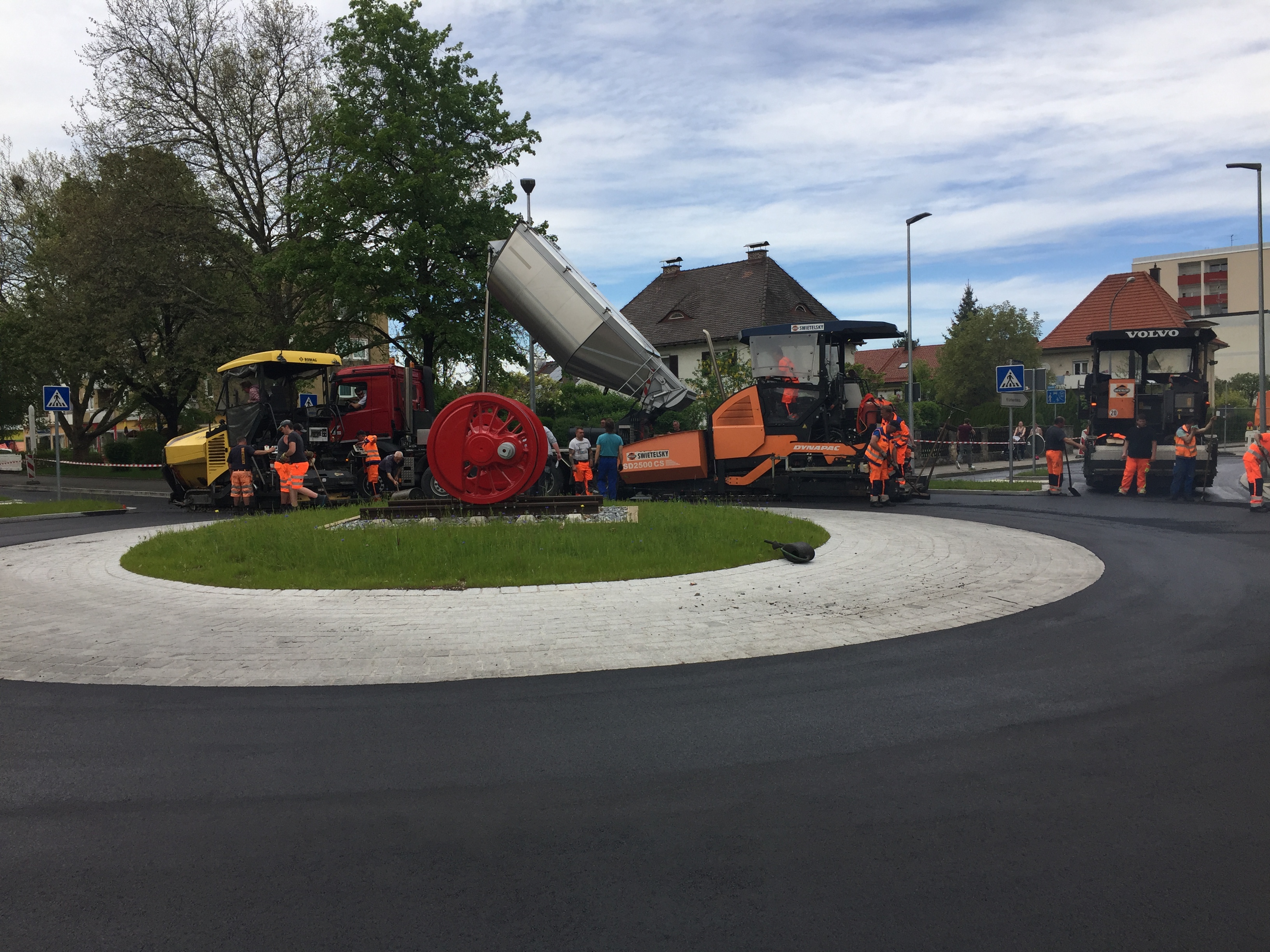 Ausbau der Münchener Straße - Freilassing - Mélyépítés