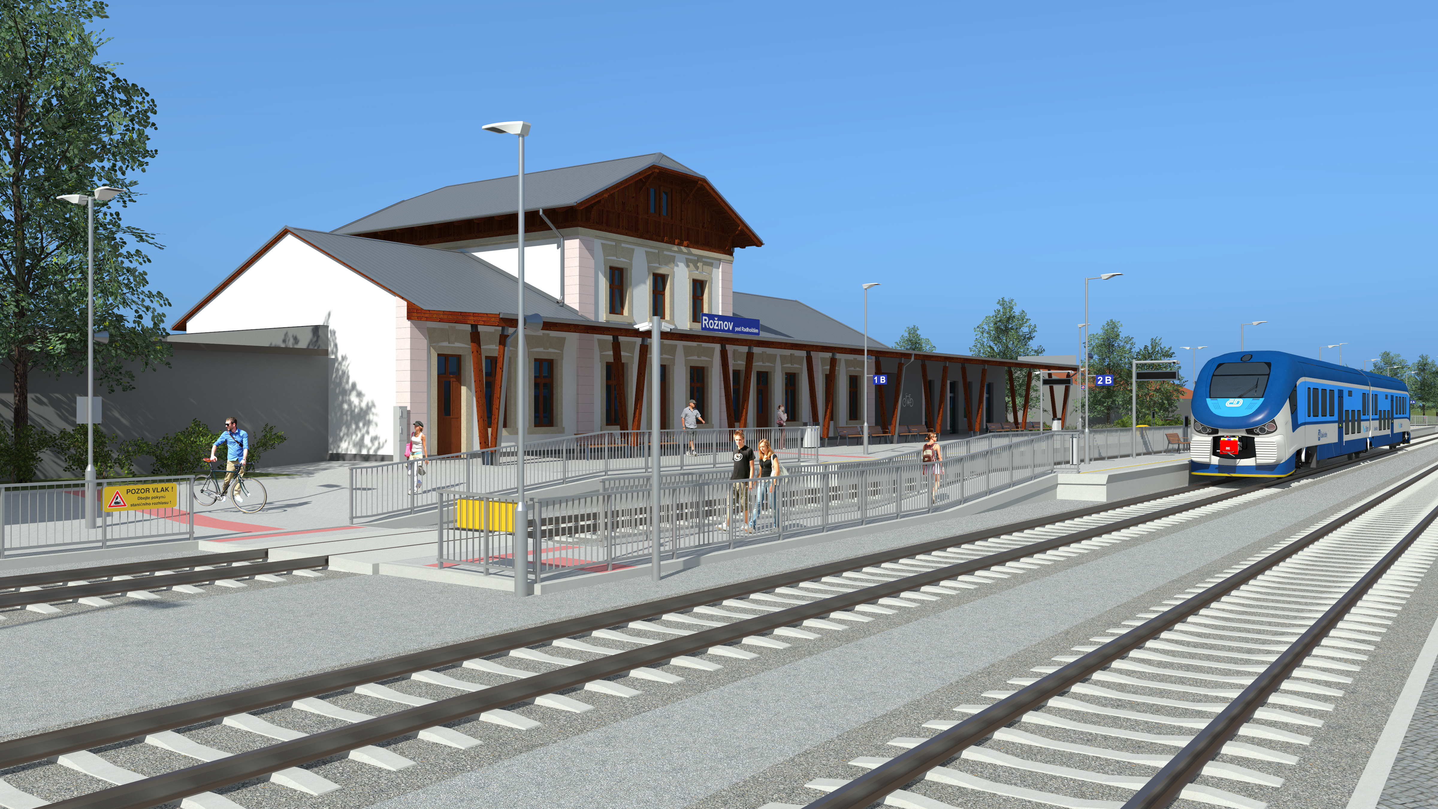 SWIETELSKY Rail CZ modernizuje nádraží v Rožnově pod Radhoštěm - CZ