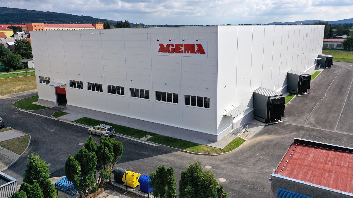 Holešov – novostavba výrobního areálu AGEMA EUROPE - Magasépítés