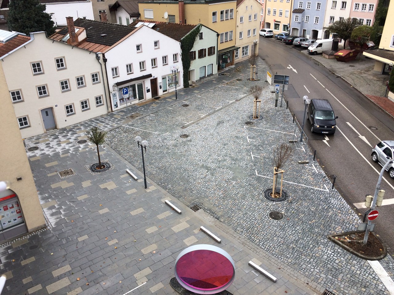 Ausbau Katharinenplatz - Stadt Mühldorf - Mélyépítés Ausbau Katharinenplatz - Stadt Mühldorf - Mélyépítés