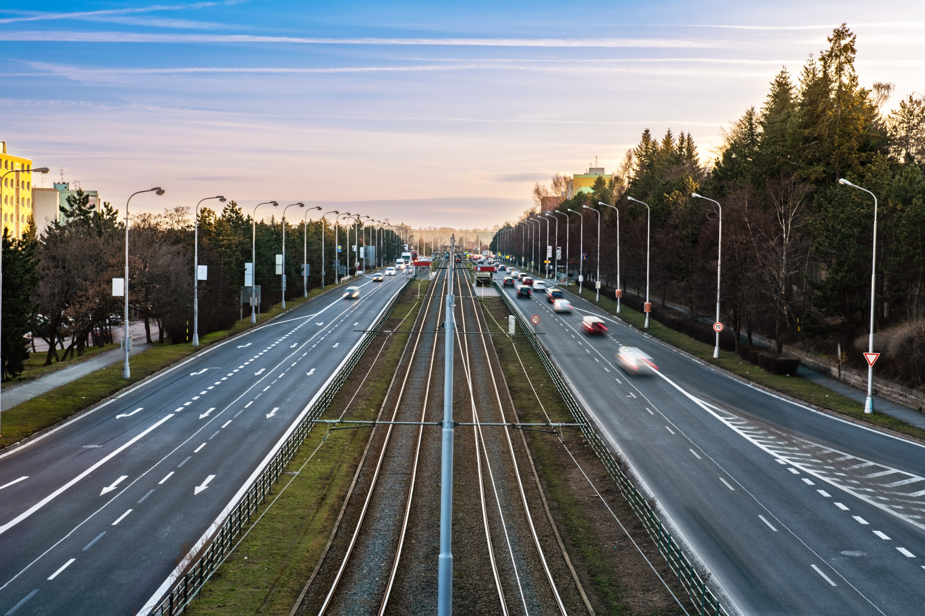 Olomouc – rekonstrukce ul. Brněnská - Út- és hídépítés