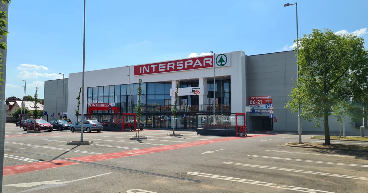 Teljes modernizáción esett át a nyíregyházi INTERSPAR