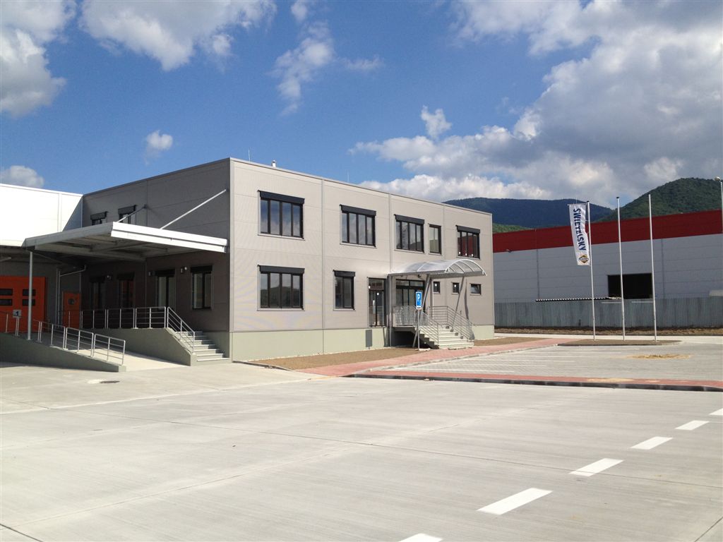 Distribučné centrum SPS Strečno / logistické areály, sklady - Magasépítés