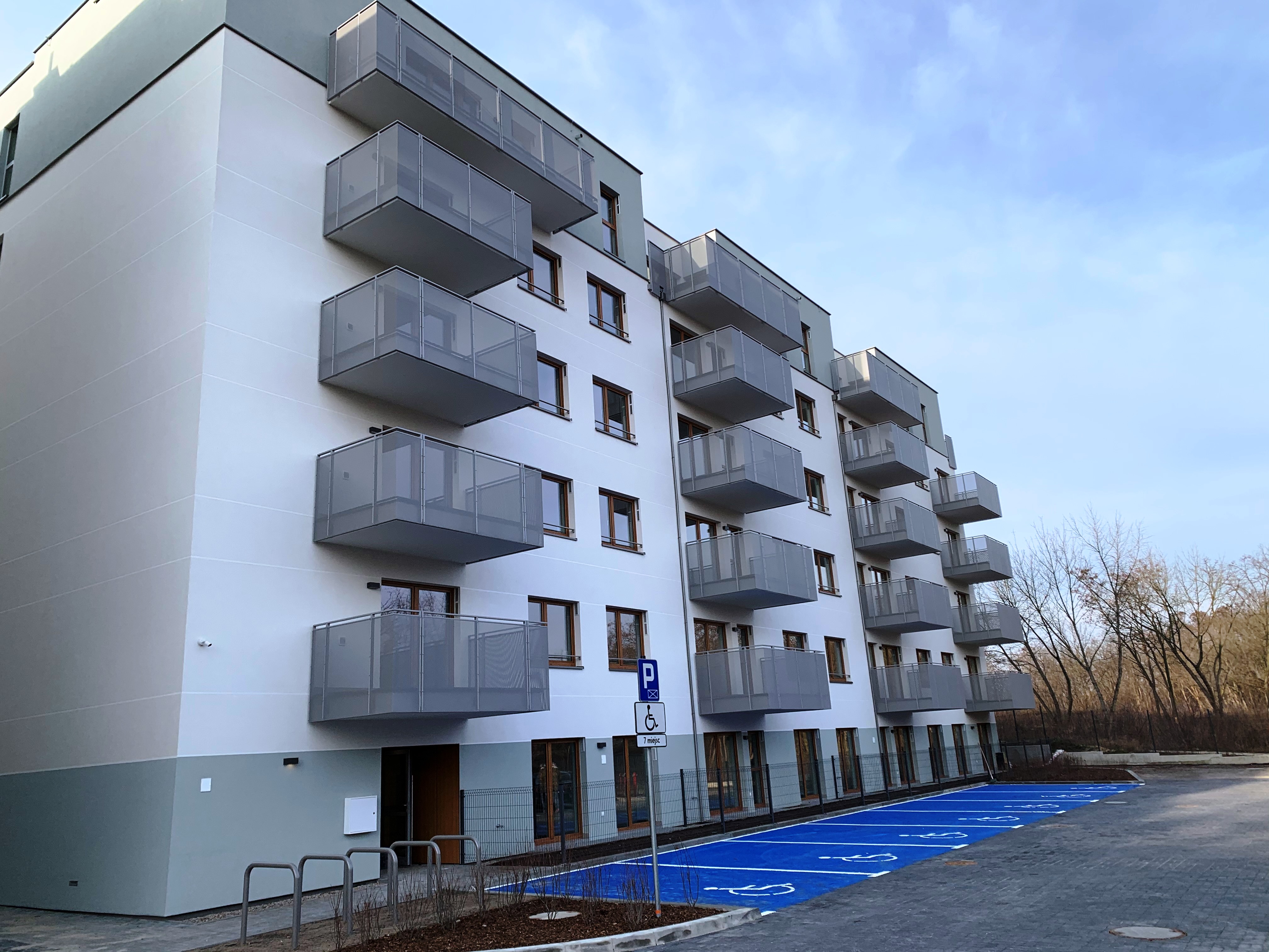 Osiedle mieszkaniowe "FORET" w Warszawie - Magasépítés