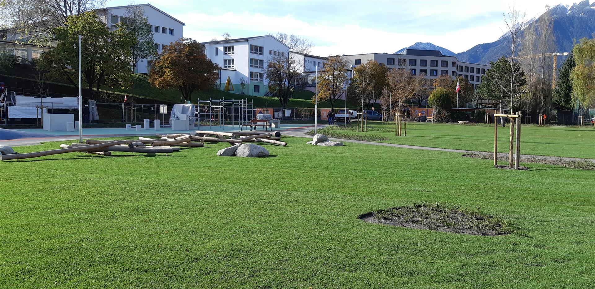 Park im Pradl Neugestaltung Grünzug - Speciális kompetenciáink