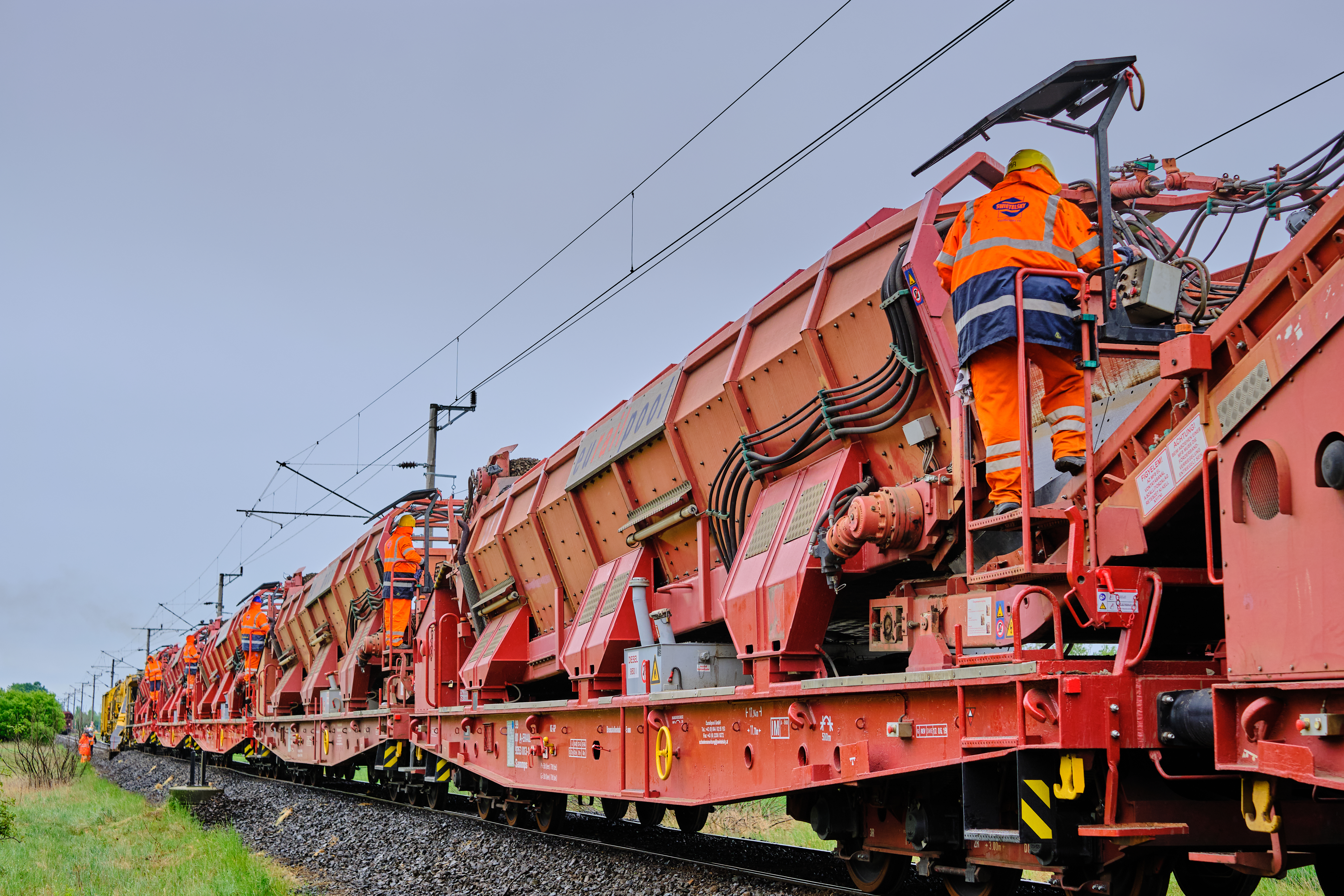 "Crossborder Rail" Fertőszentmiklós-országhatár vasútvonal korszerűsítése - Vasútépítés