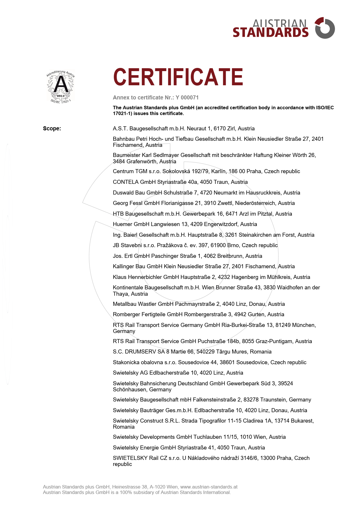 ISO Certificate 37001 Y 000071 20250401 EN GB 2