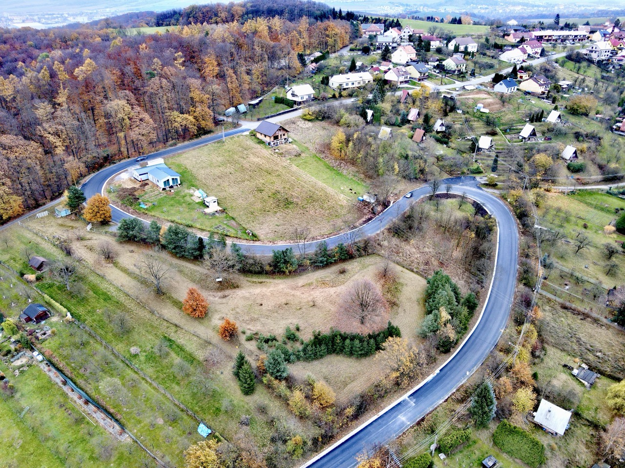 Silnice III/36740 – rekonstrukce úseku Bělov–Žlutava - Út- és hídépítés