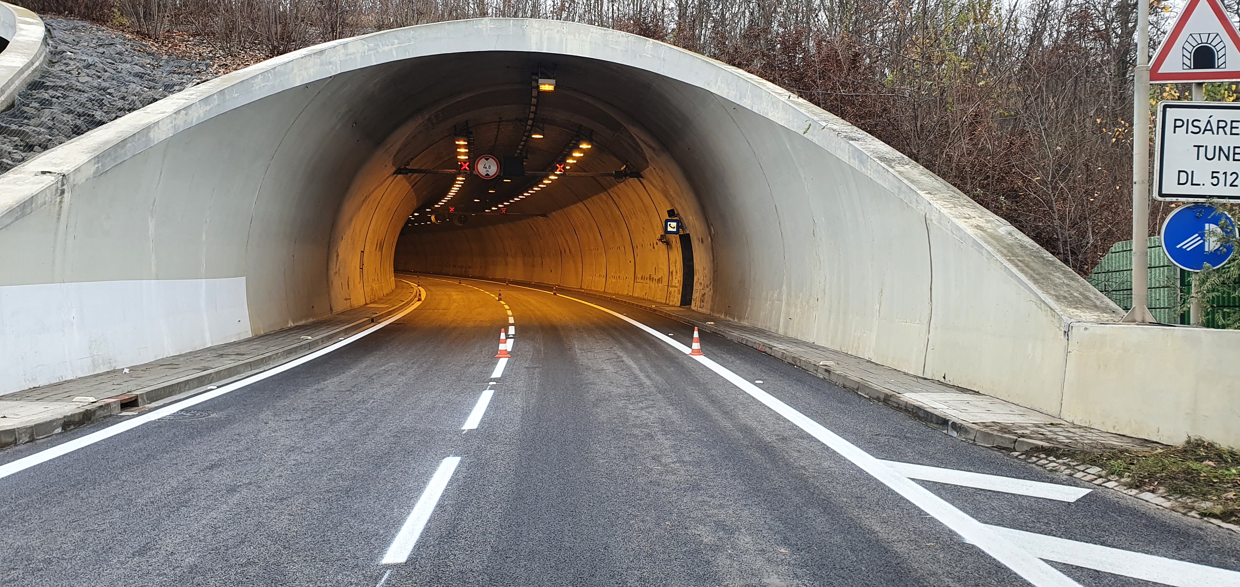 I/23 Pisárecký tunel - Út- és hídépítés