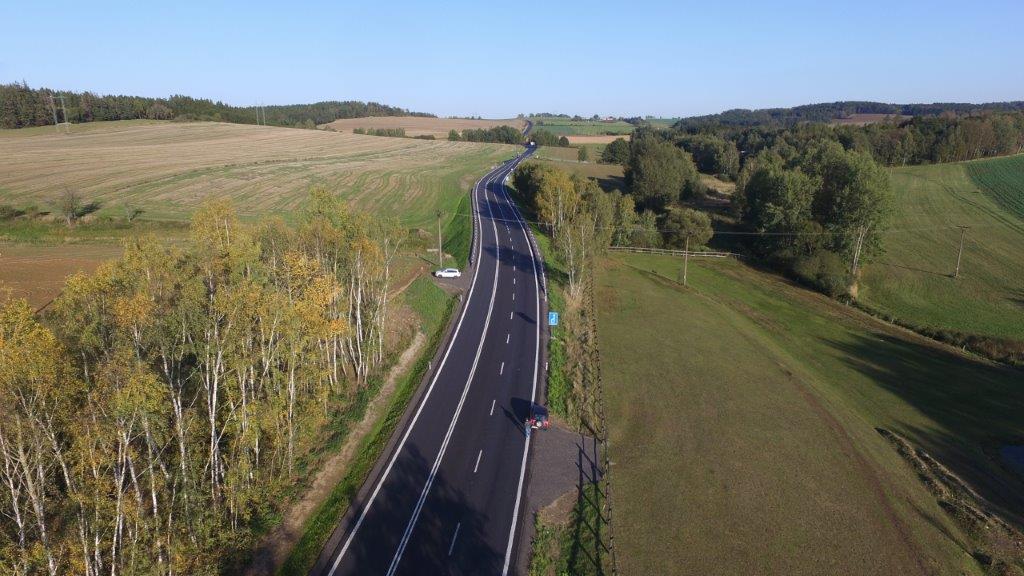 Silnice II/602 – rekonstrukce úseku Pelhřimov – hranice kraje - Út- és hídépítés