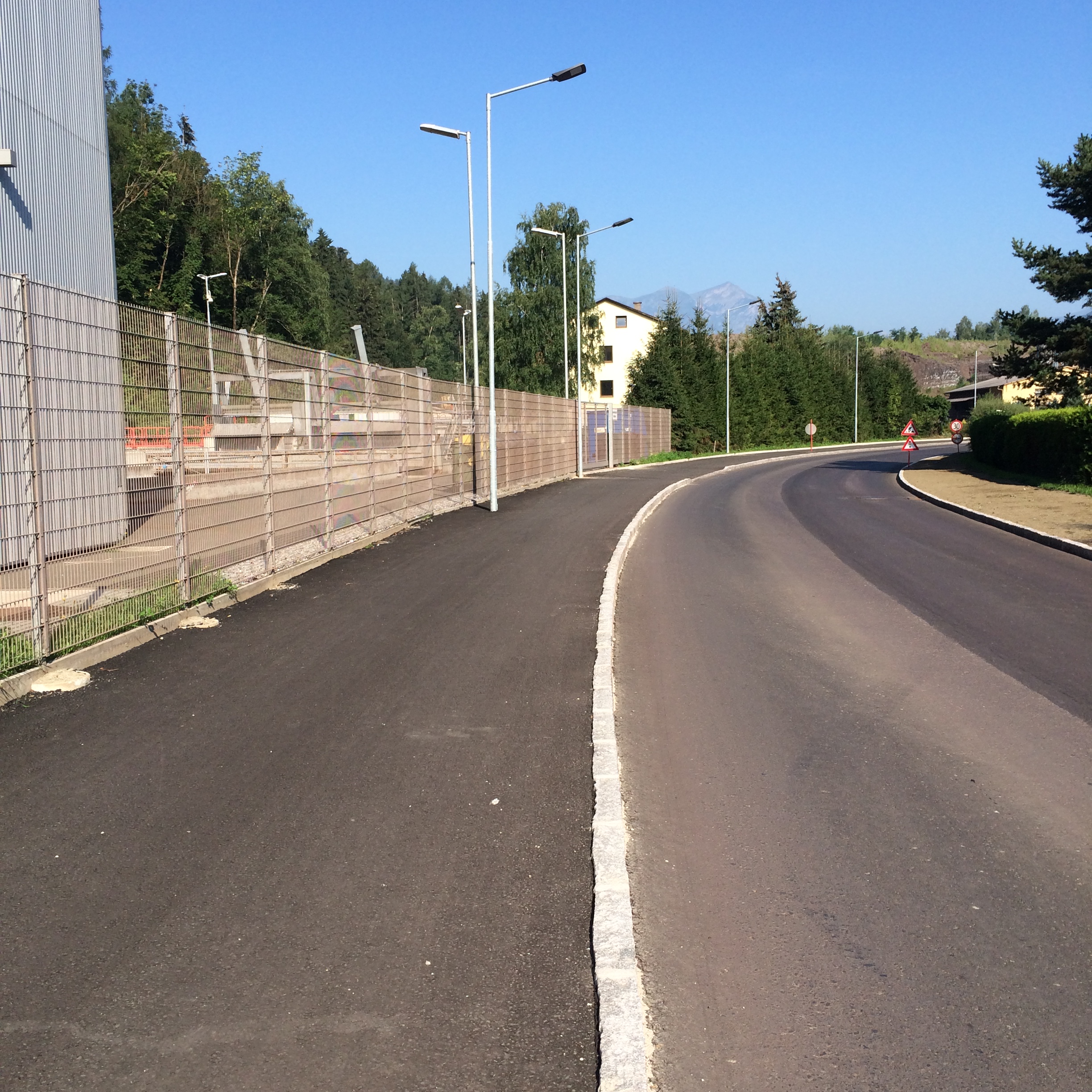 Kerpelystraße, Leoben - Út- és hídépítés