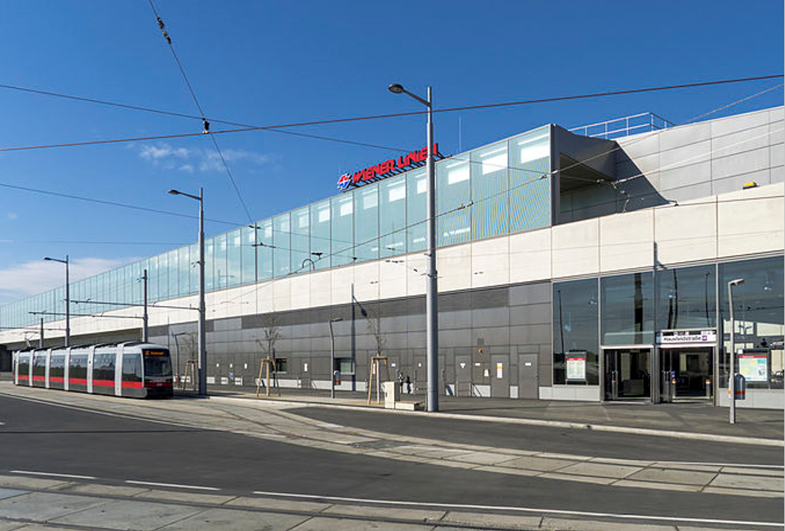 U-Bahnlinie 2, Baulos 14 - Station Hausfeldstraße - Vasútépítés